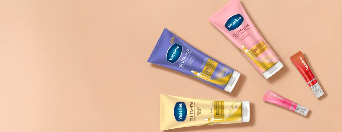 Сияйна кожа и хидратирани устни: новото поколение грижа с Vaseline Gluta-Hya