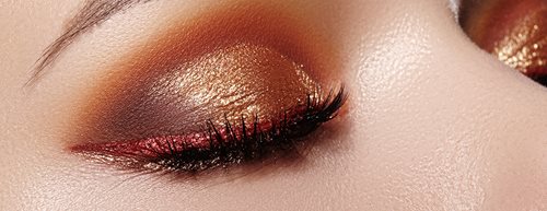 Copper Eyes: Грим визия в медени нюанси като на Лили-Роуз Деп
