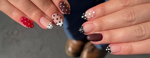 Най-сладкият тренд в маникюра за 2026: Polka Dot Nails