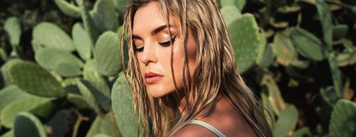 Matcha Latte Makeup: Визия в нежни зелени тонове 